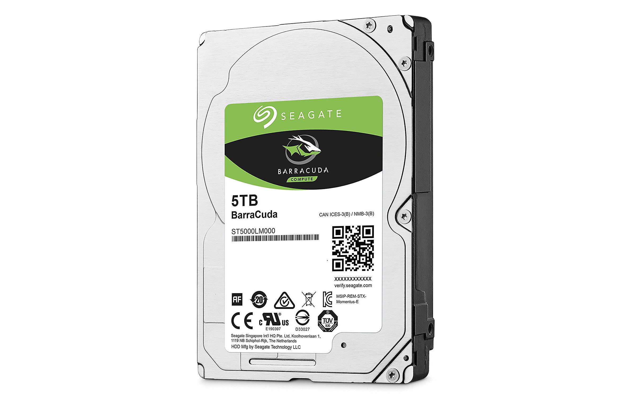 Seagate Harddisk BarraCuda 2.5 SATA 5 TB