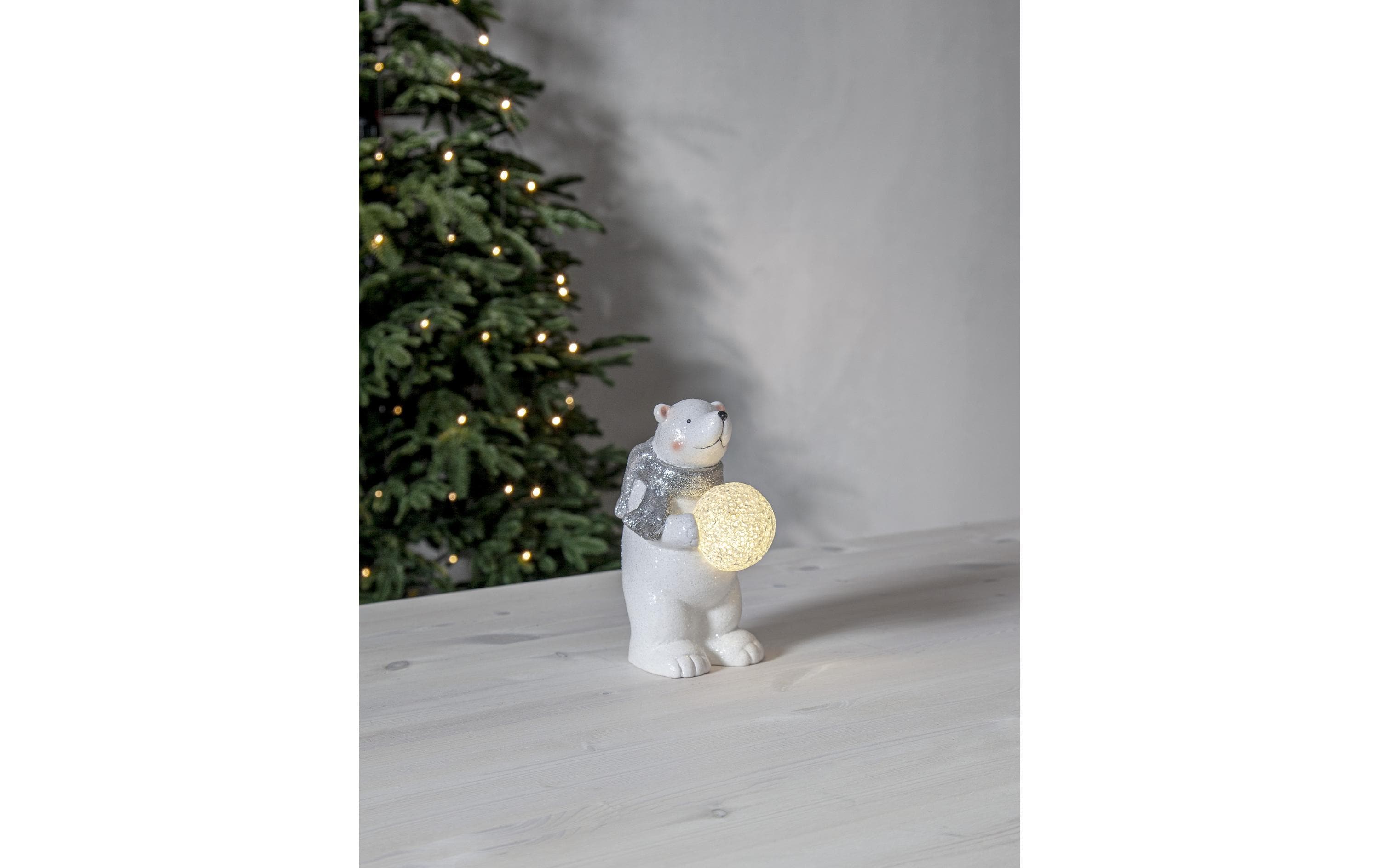 Star Trading LED-Figur Polare, 20.5 cm, Weiss