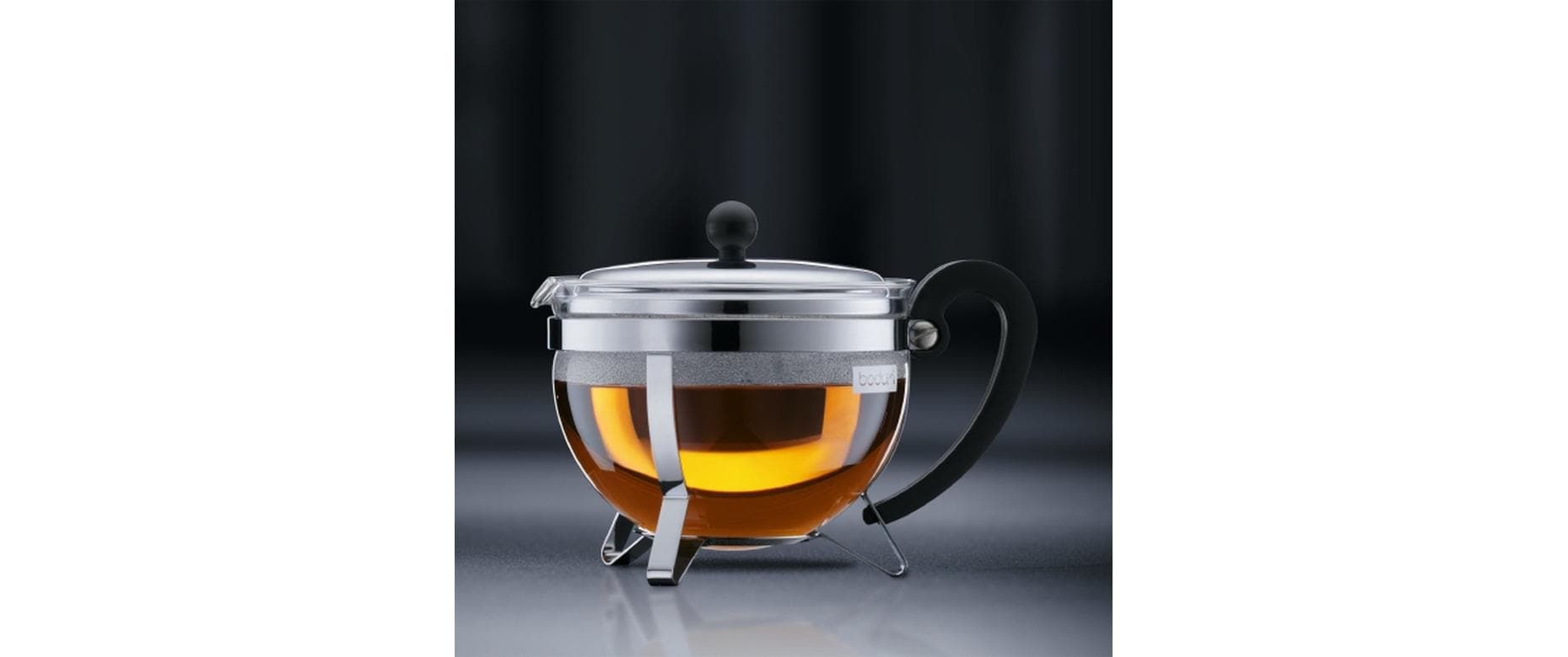 Bodum Teebereiter Chambord Verchromt, 1.3 l