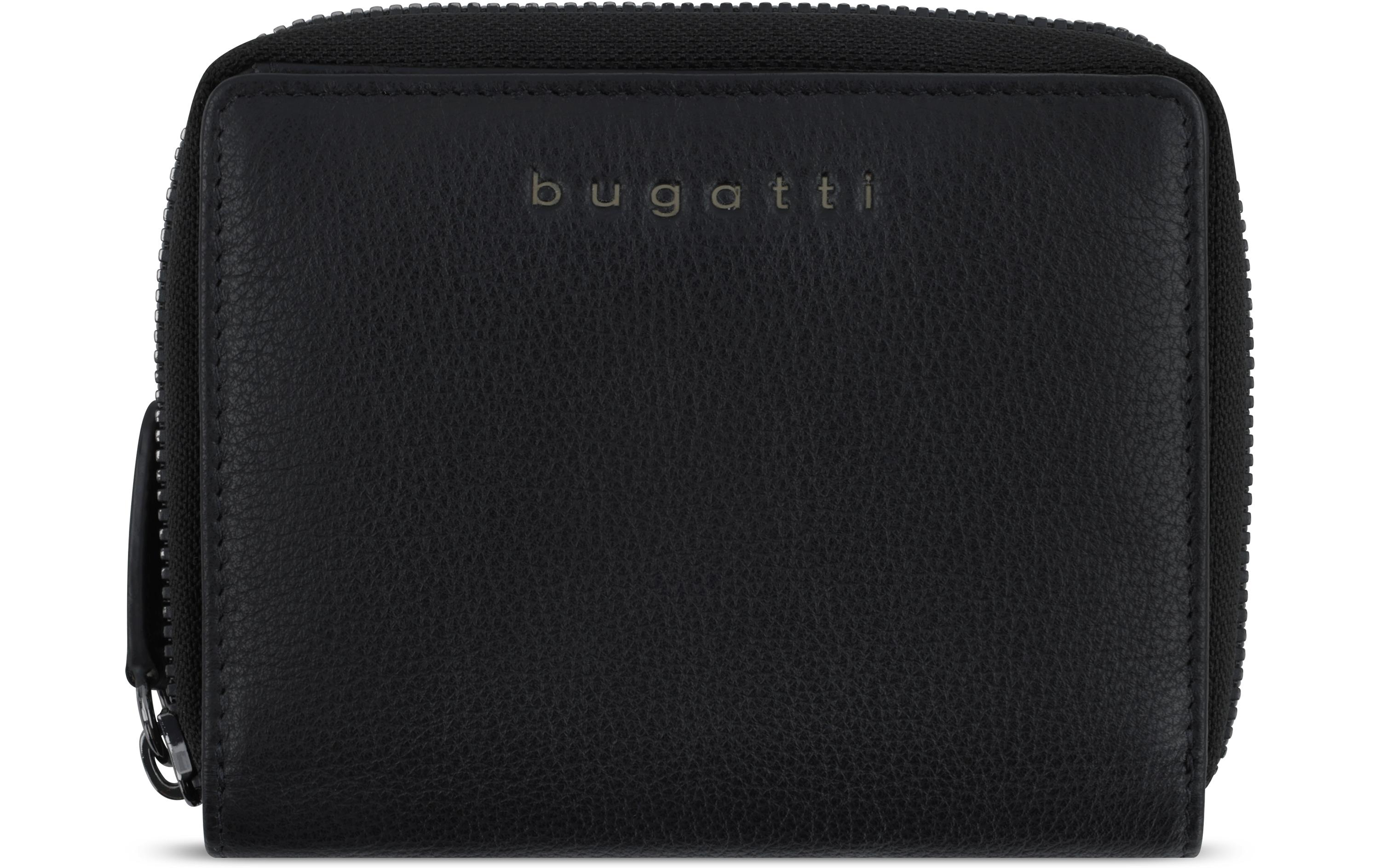 Bugatti Portemonnaie Mira 12 cm, Schwarz