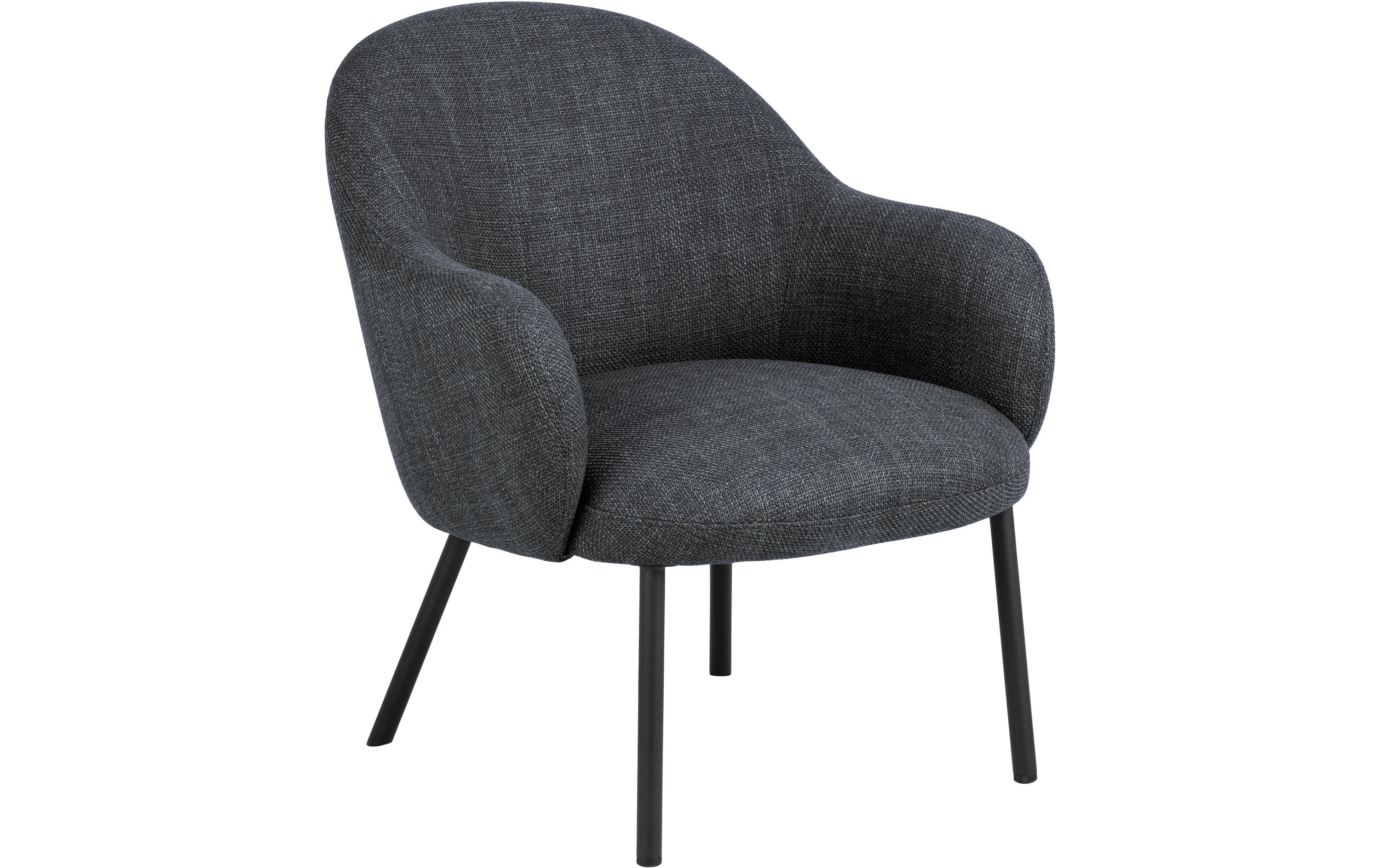 AC Design Sessel Spencer Polyurethan (PU)/Stahl, Dunkelgrau