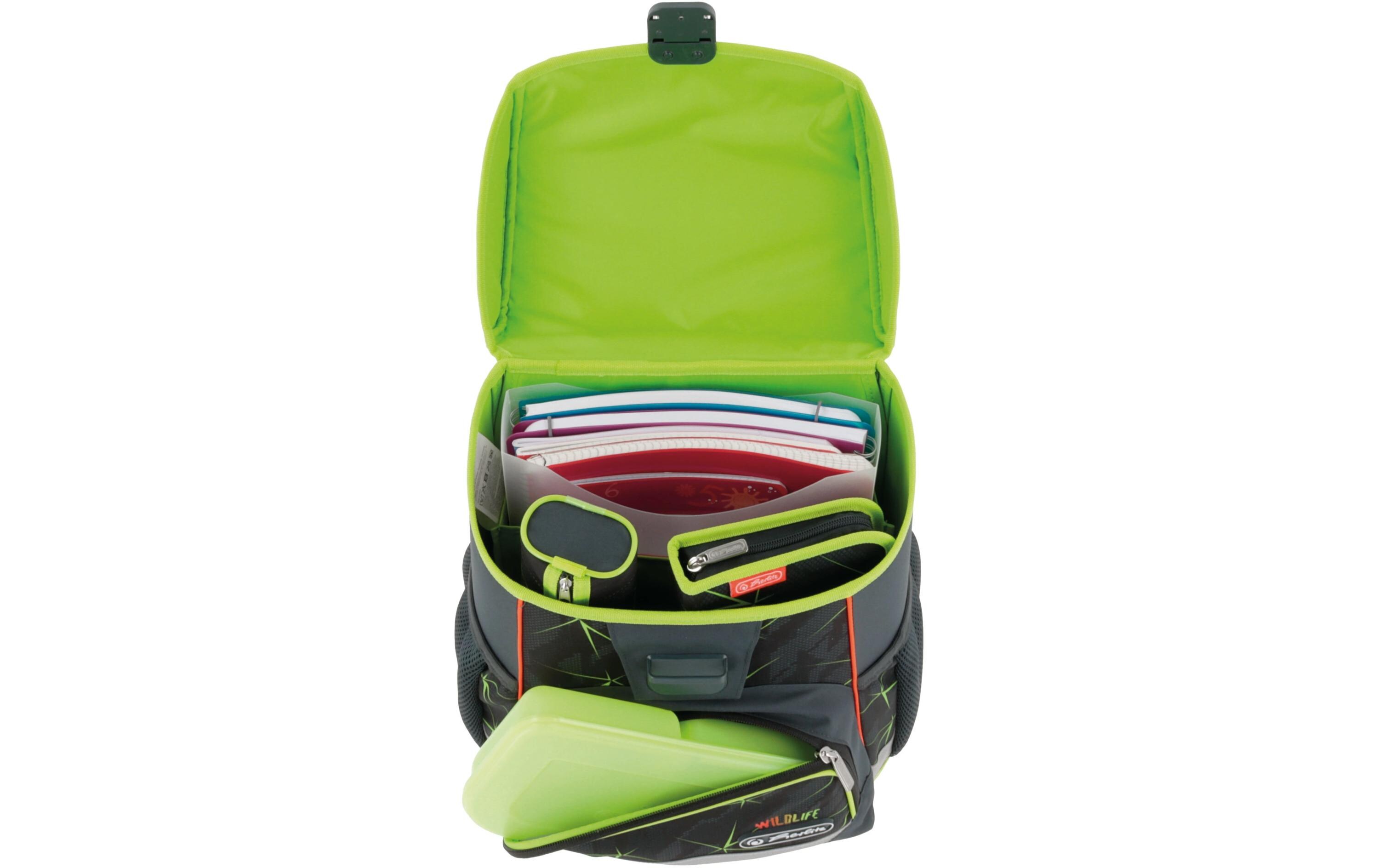 Herlitz Schulthek Loop Plus Wild Life 4-teiliges Set