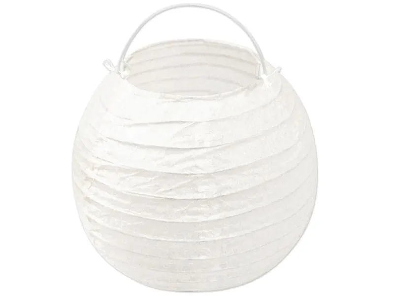 URSUS Lampion Ø 10 cm Weiss, 6 Stück