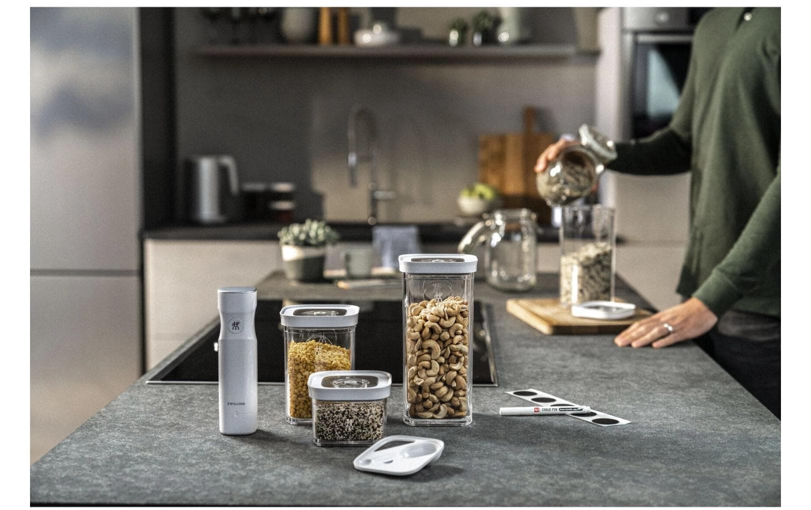 Zwilling Vakuumier-Behälter Fresh and Save Cube Box Set 6-teilig