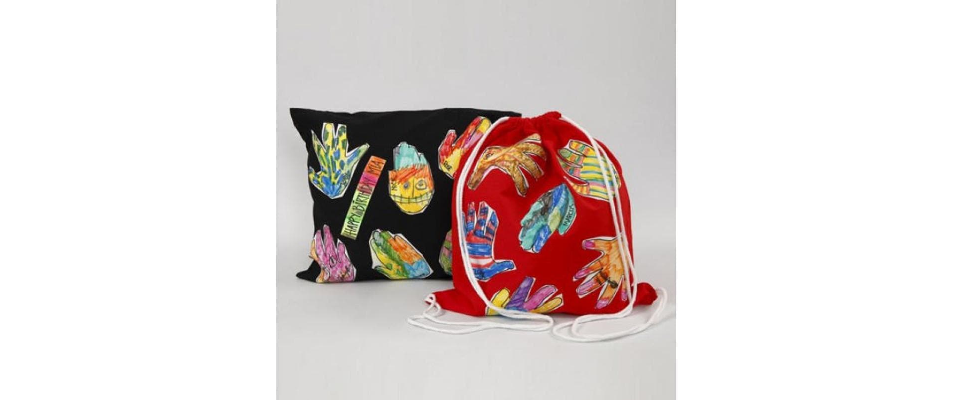 Creativ Company Stofftasche 38 x 42 cm 5 Stück