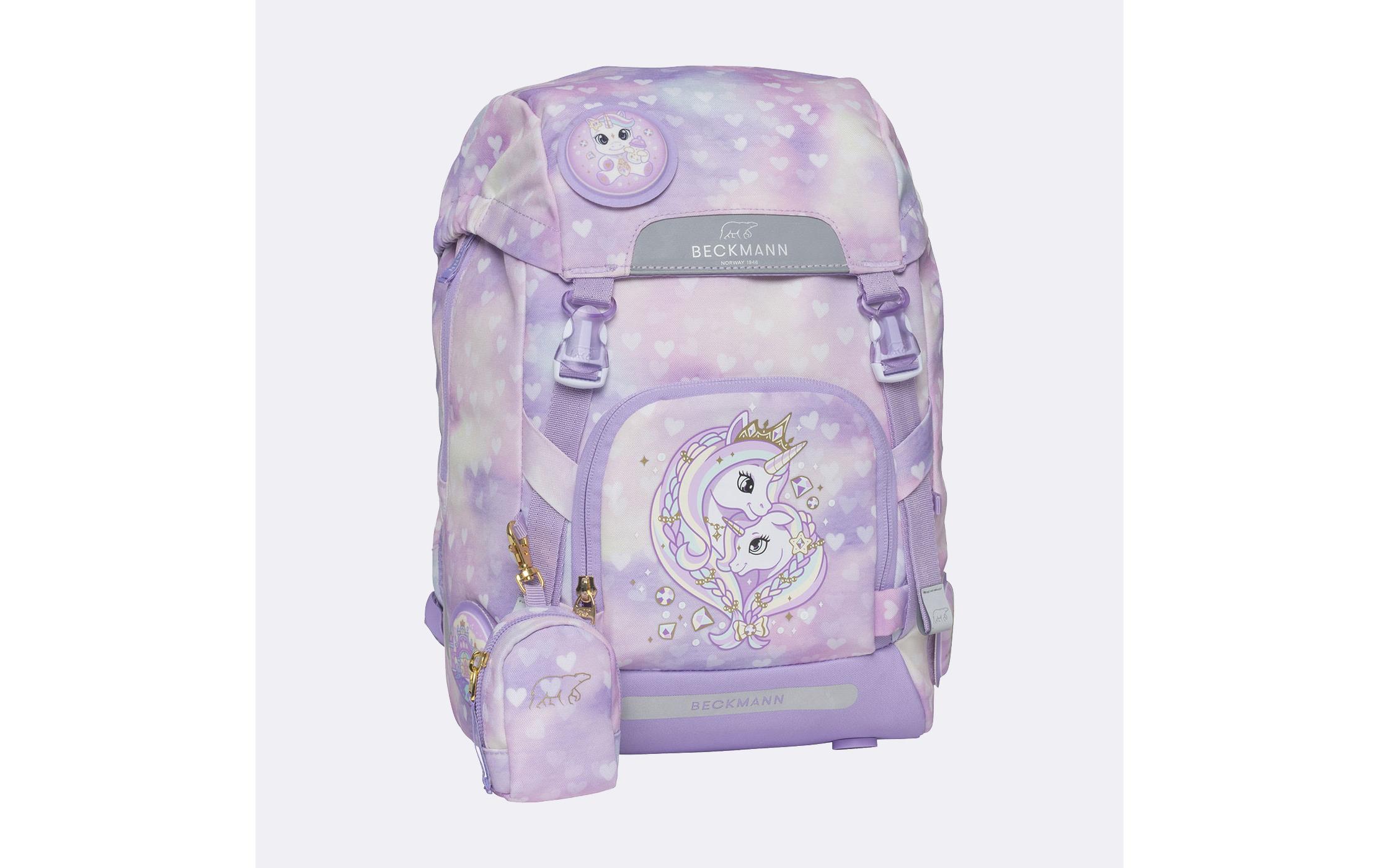Beckmann Schulthek-Set Classic Unicorn Princess 6-teilig