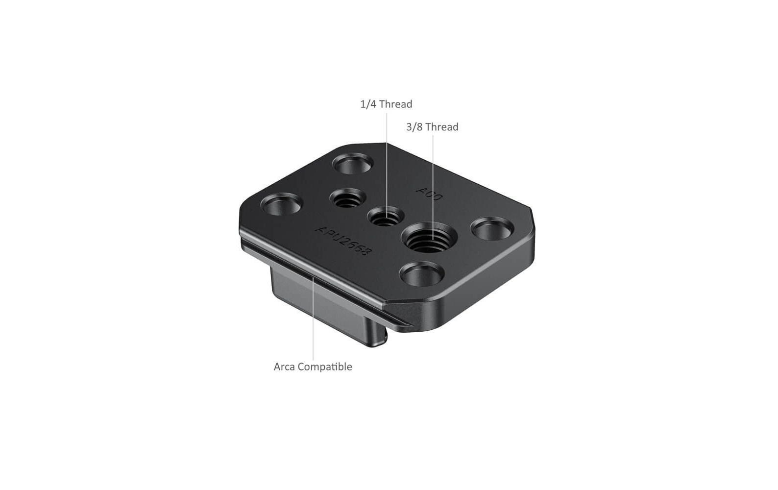 Smallrig Buckle Adapter mit Arca-QR für GoPro-Kameras