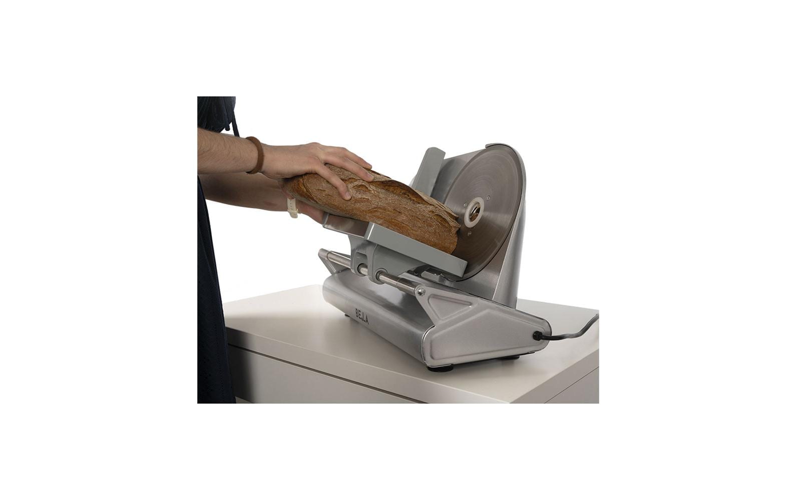 Berger Lanz Aufschnittmaschine Silber