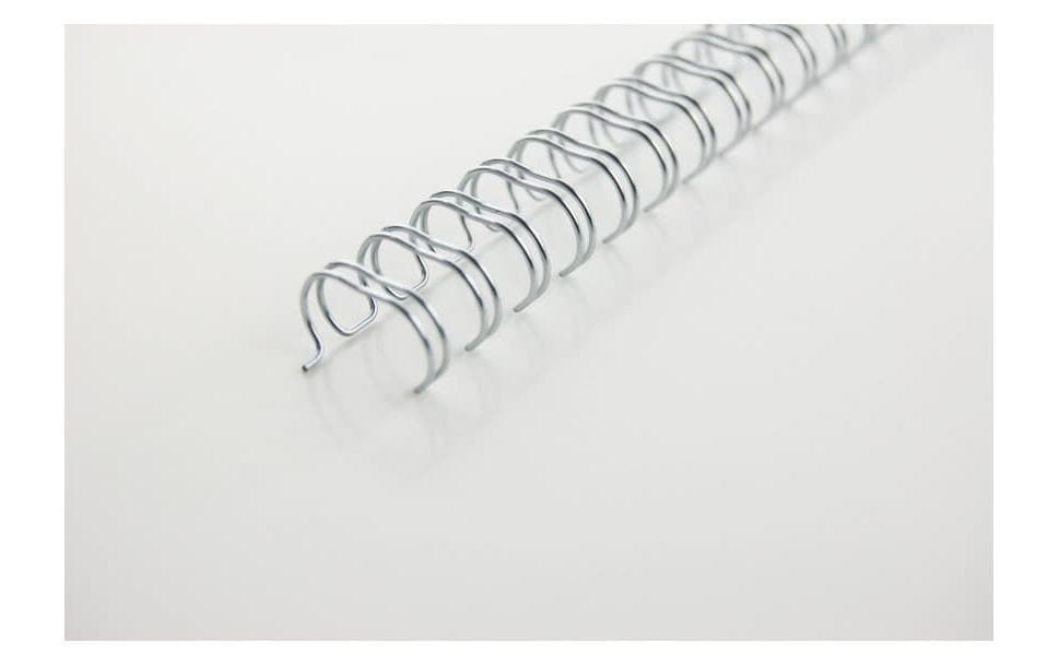 GBC Binderücken Draht 8 mm Schwarz, 100 Stück