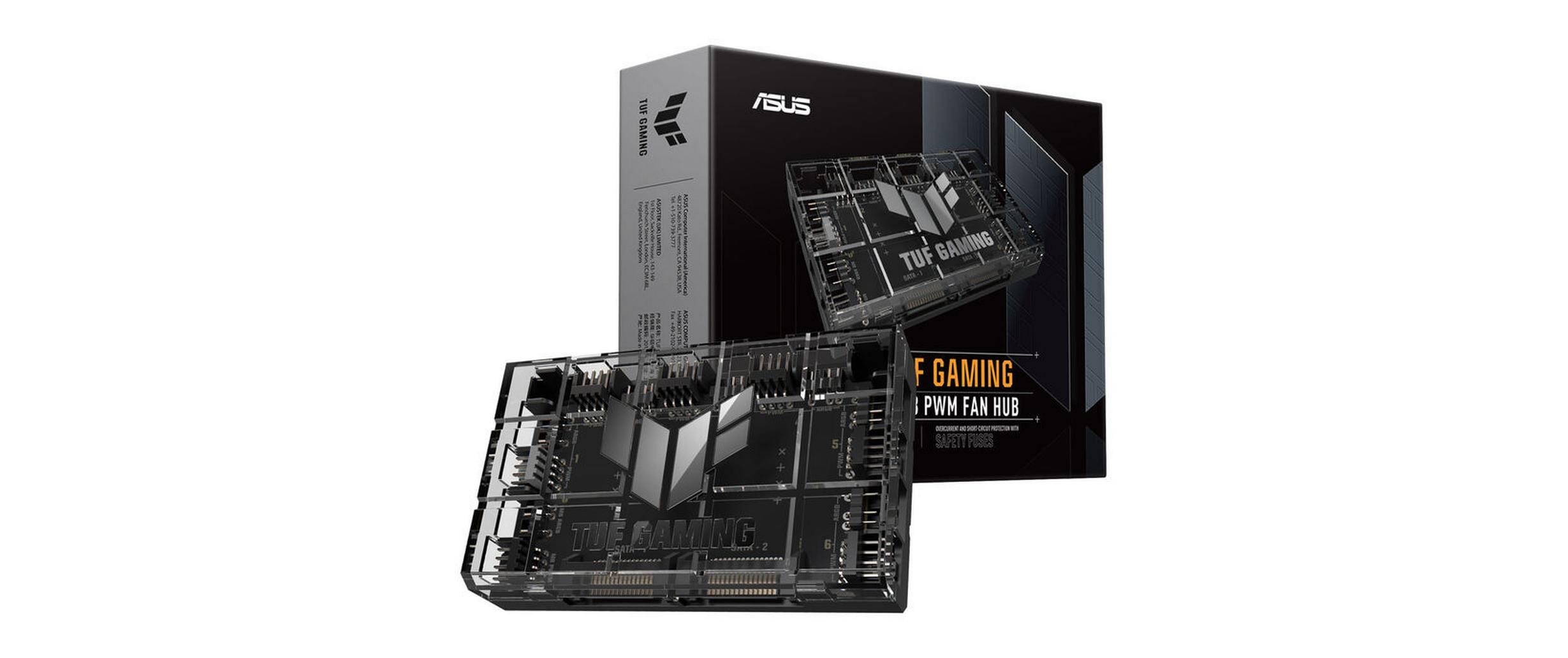 ASUS LED-Lüfterrahmen ASUS TUF Gaming ARGB PWM-Lüfter-Hub