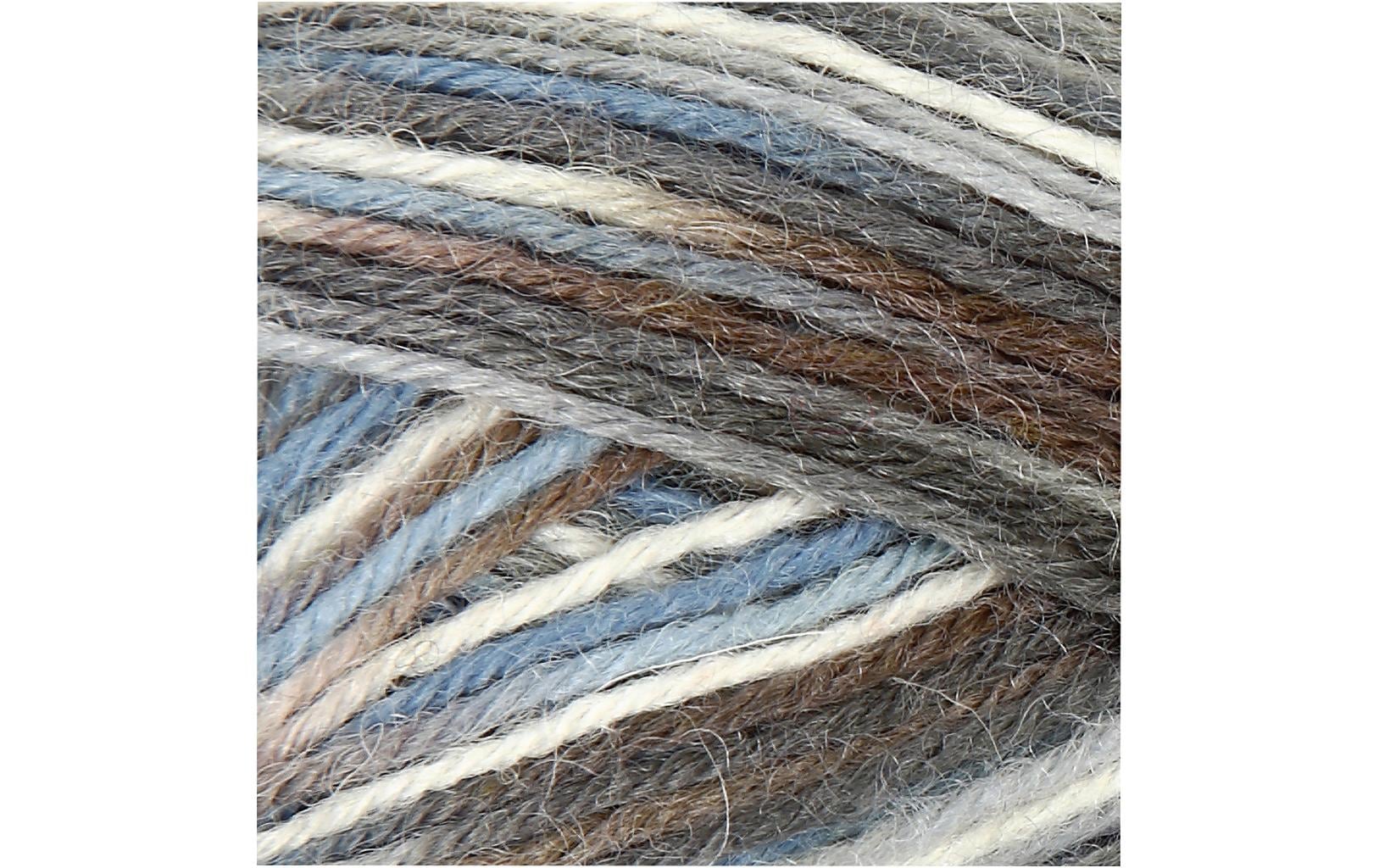 Creativ Company Wolle 50 g für Socken, Blau/Grau Creativ Company Wolle 50 g für Socken, Blau/Grau