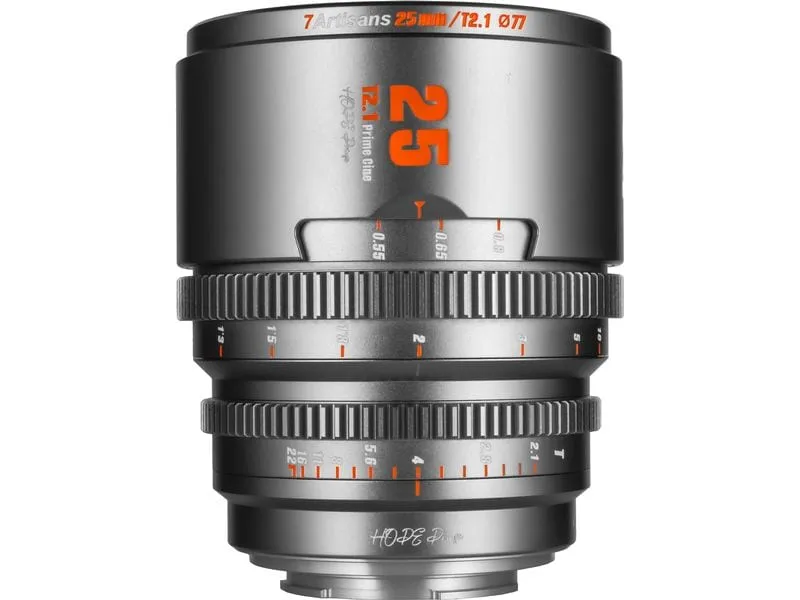7Artisans Festbrennweite 25mm T/2.1 – Canon RF 7Artisans Festbrennweite 25mm T/2.1 – Canon RF