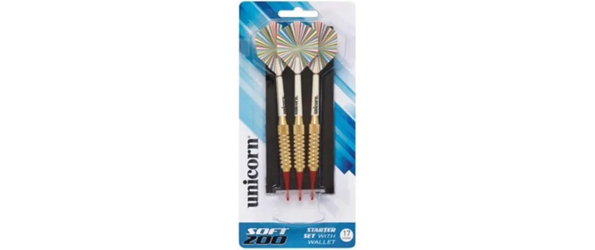 Unicorn Dartpfeile E200, 17 g, Softtip