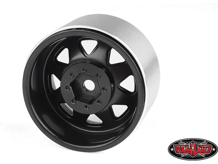 RC4WD Felgen 8 Lug Deep Dish Wagon 1.9 Schwarz 4 Stück RC4WD Felgen 8 Lug Deep Dish Wagon 1.9 Schwarz 4 Stück