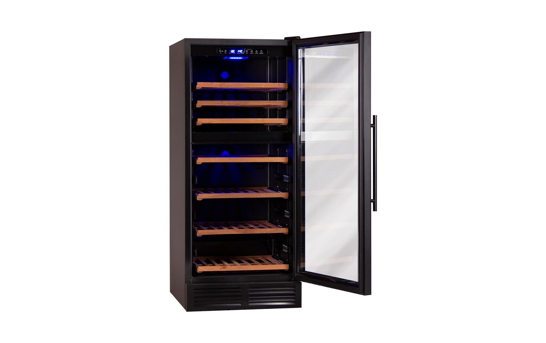 Kibernetik Weinklimaschrank Bodega BWS140 Schwarz, Rechts