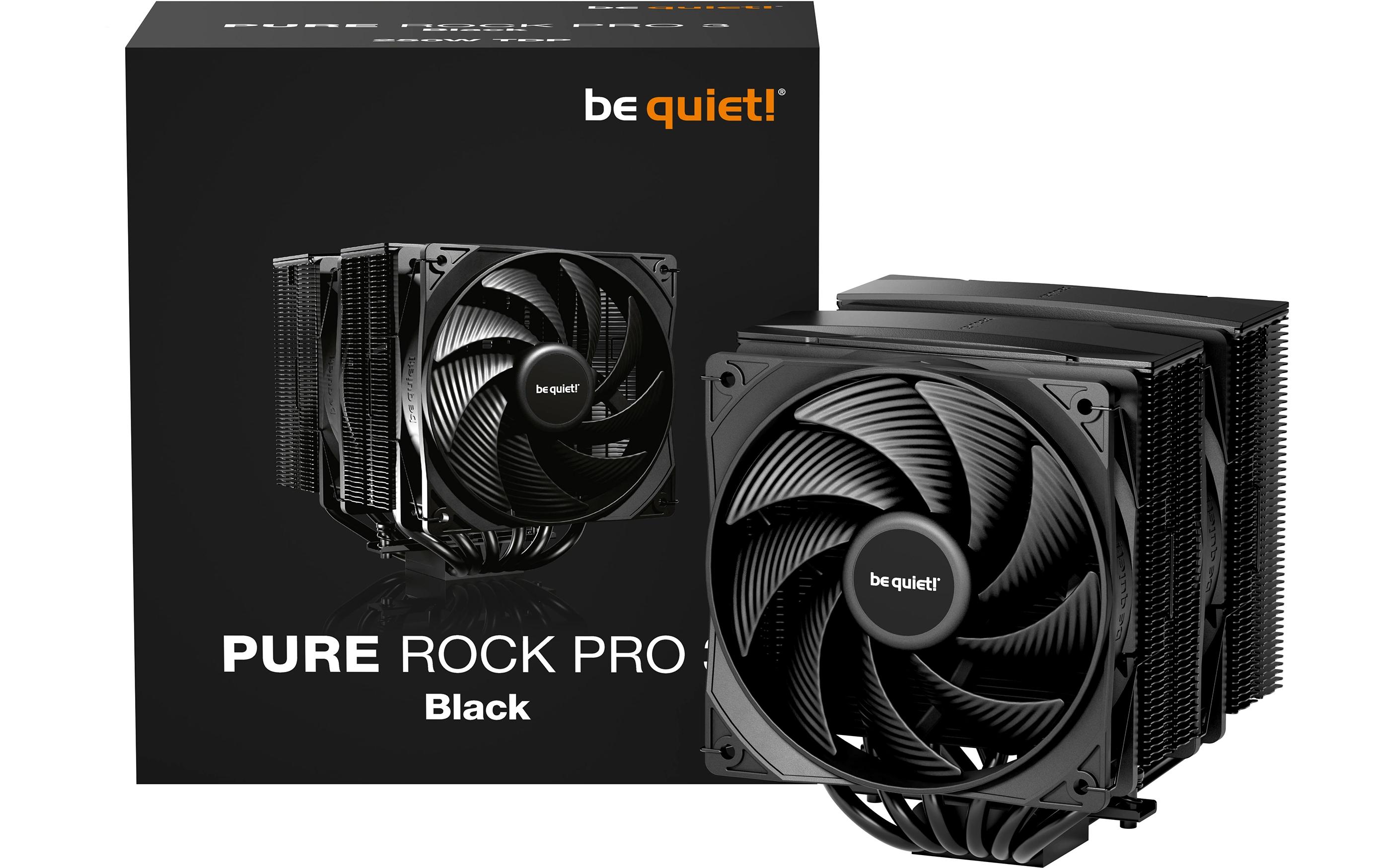 be quiet! CPU-Kühler Pure Rock Pro 3 Black