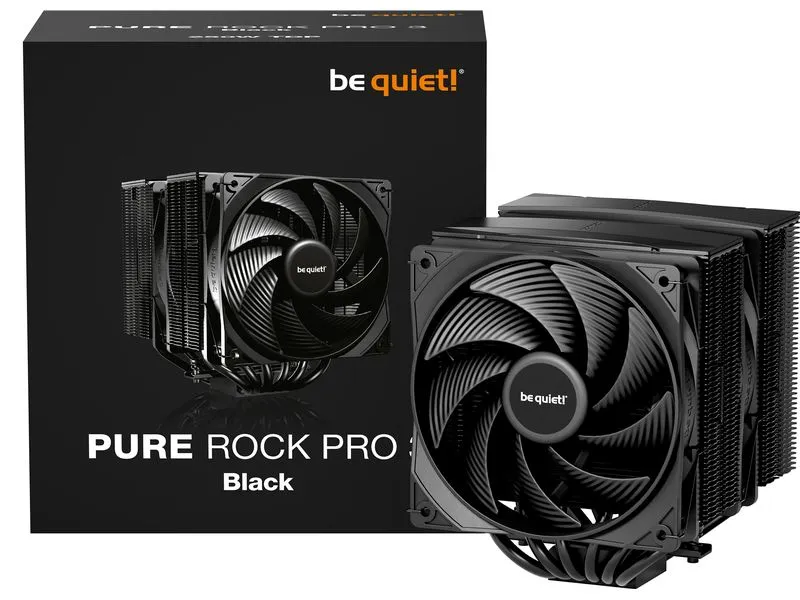 be quiet! CPU-Kühler Pure Rock Pro 3 Black