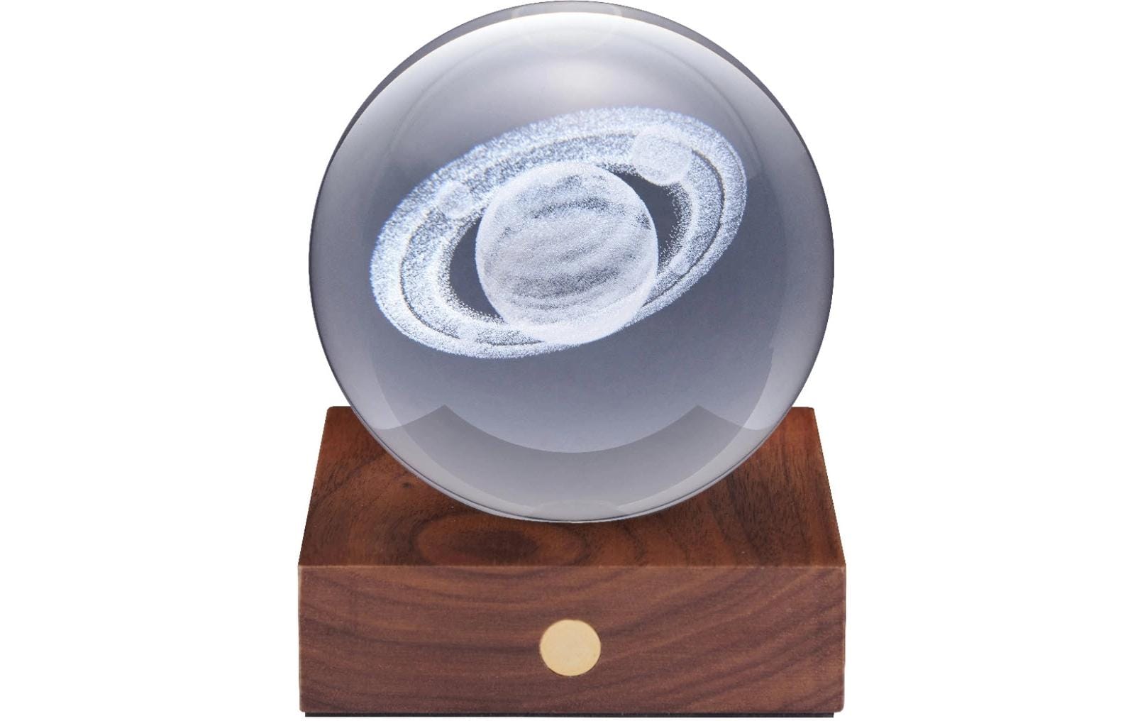 Gingko LED Stimmungslicht Amber Saturn Braun/Transparent Gingko LED Stimmungslicht Amber Saturn Braun/Transparent