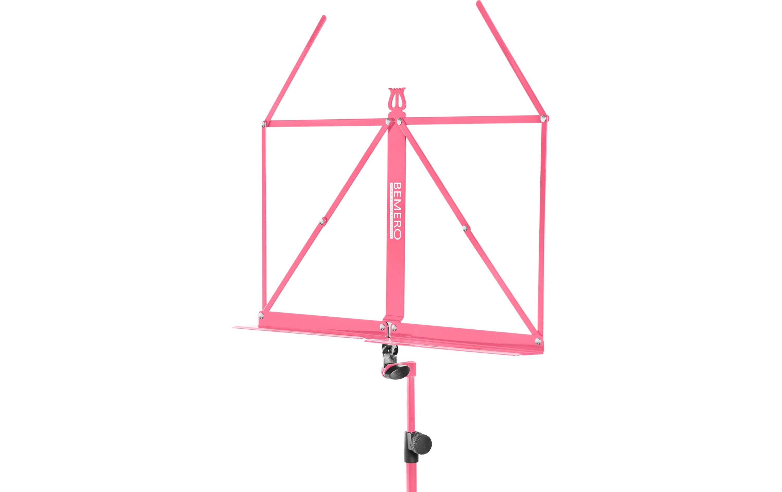 Bemero Notenständer MSS-8090BK pink
