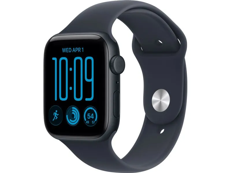 Apple Watch SE 3 44 mm CEL 2026 Midnight Alu, Blue SP Band M/L