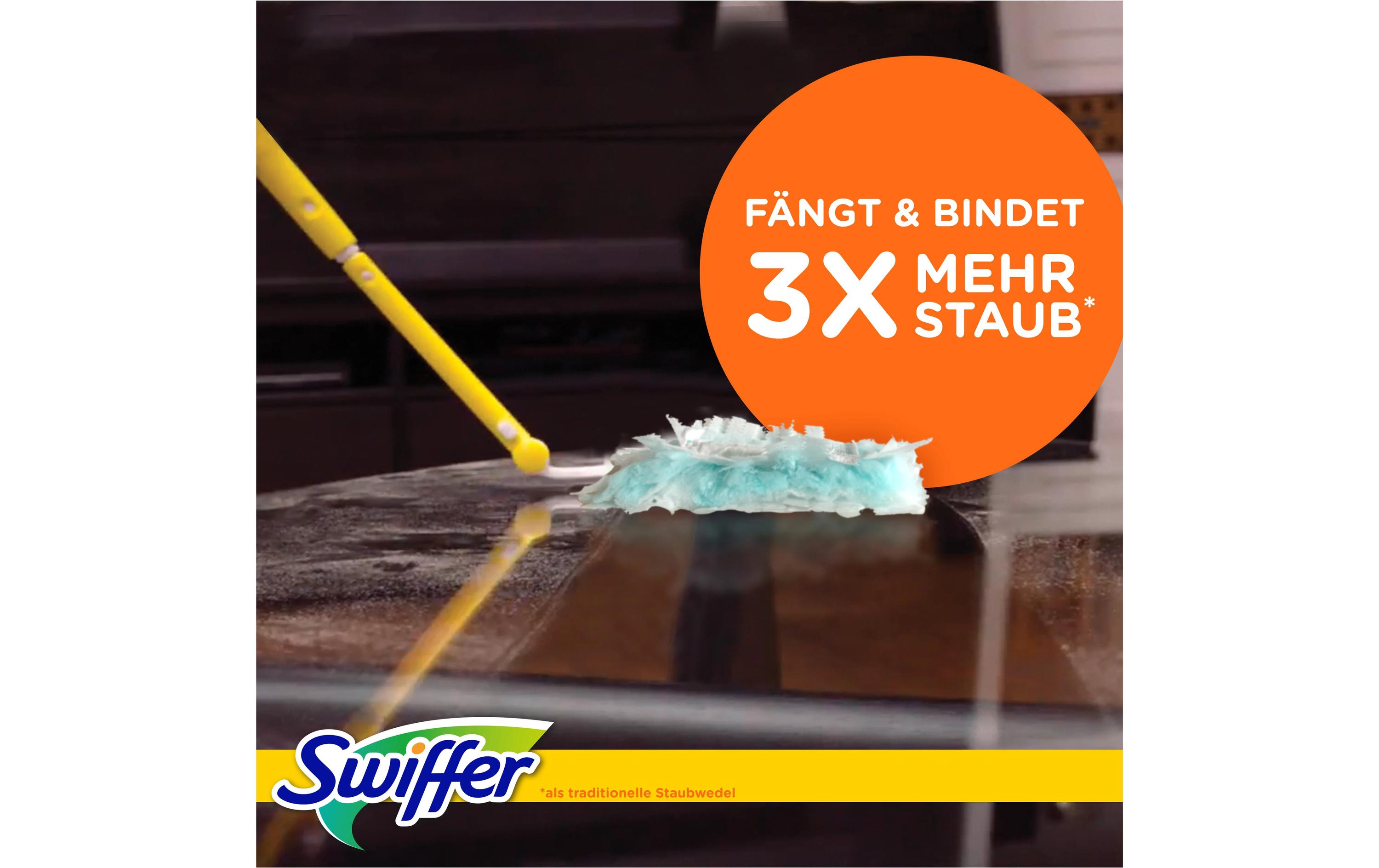 Swiffer Staubmagnet mit Hängevorrichtung XXL 2 Stück, Blau/Gelb