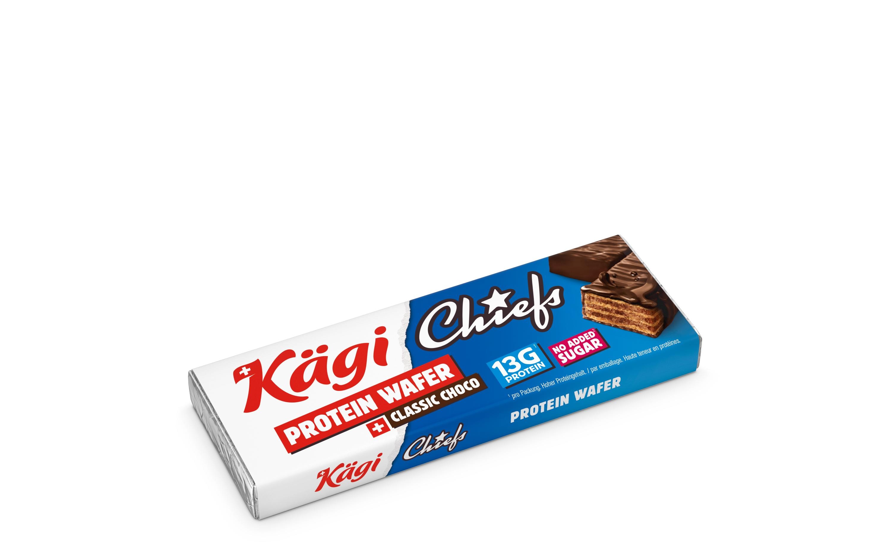 Kägi fret Schokolade Chiefs Protein Wafer Choco 50 g