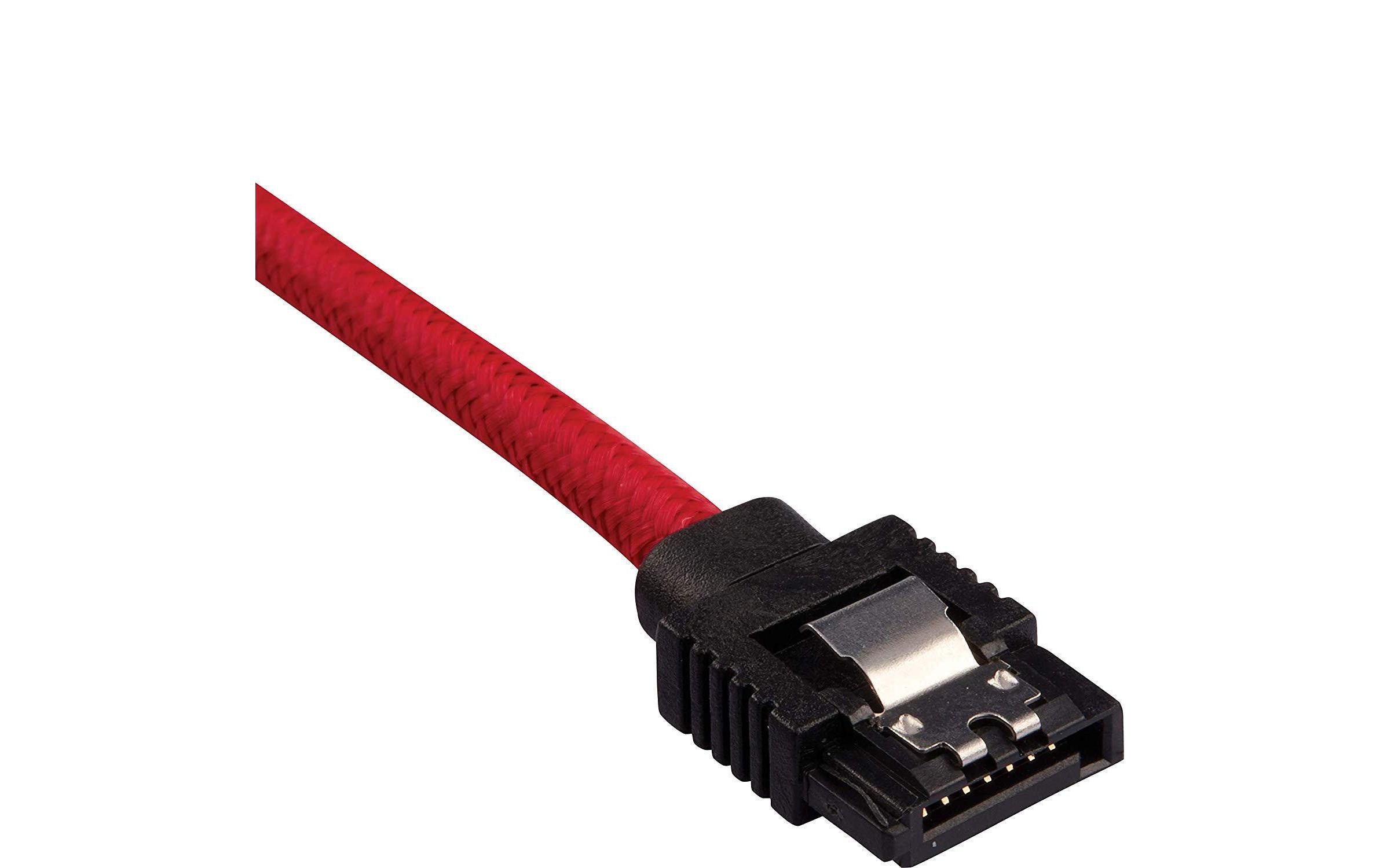 Corsair SATA3-Kabel Premium Set Rot 30 cm