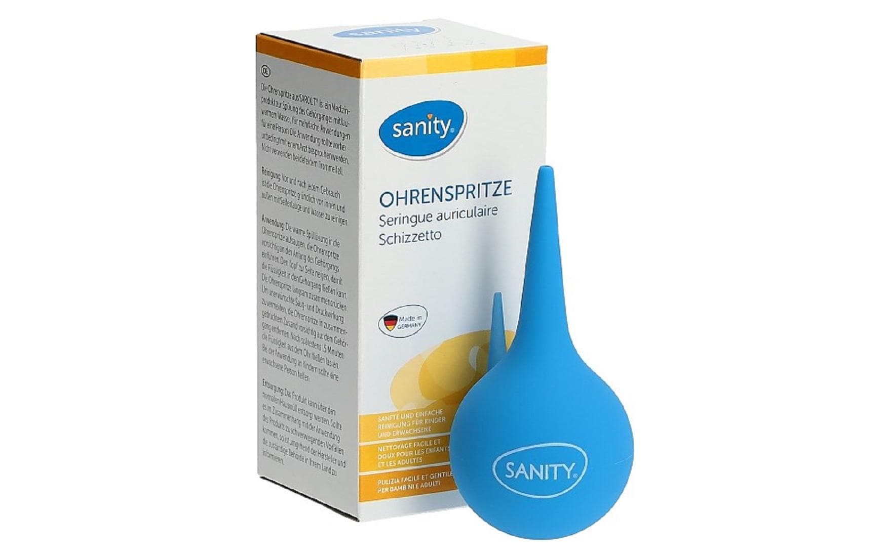 Sanity Ohrspritze 75 ml Gr 7