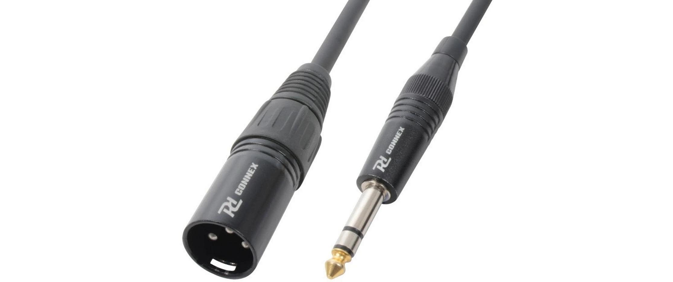 PD Connex Audio-Kabel CX44-12 XLR 3 Pole, male - 6.3 mm Klinke 12 m
