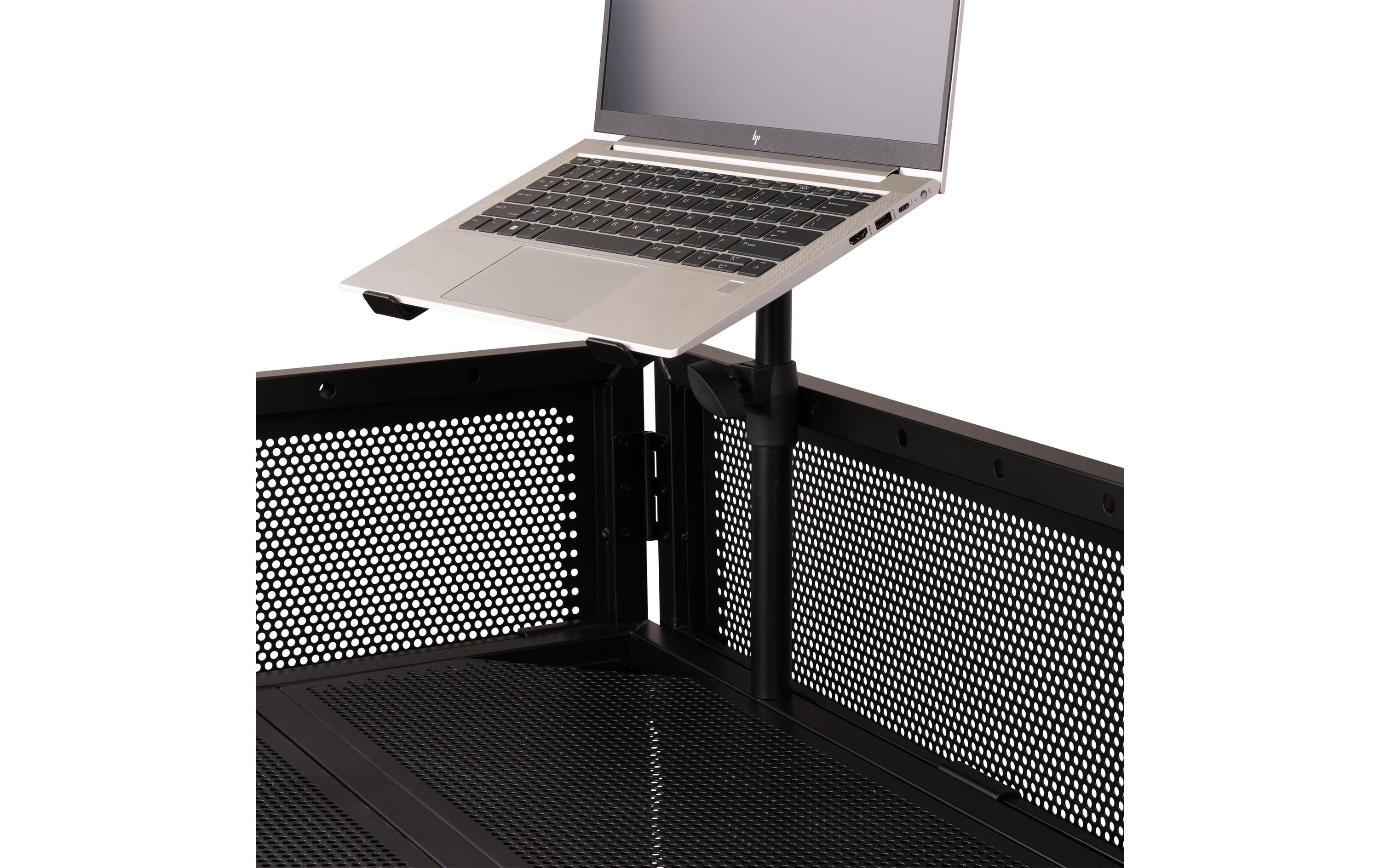Vonyx DBLH1 DJ Booth Laptophalter flexibel Metall ABS