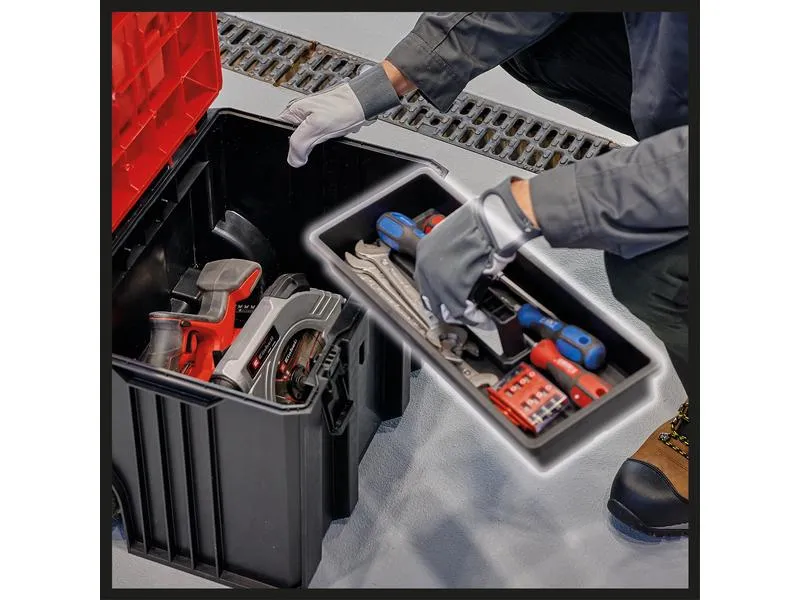 Einhell Systemkoffer E-Case L mit Räder Einhell Systemkoffer E-Case L mit Räder