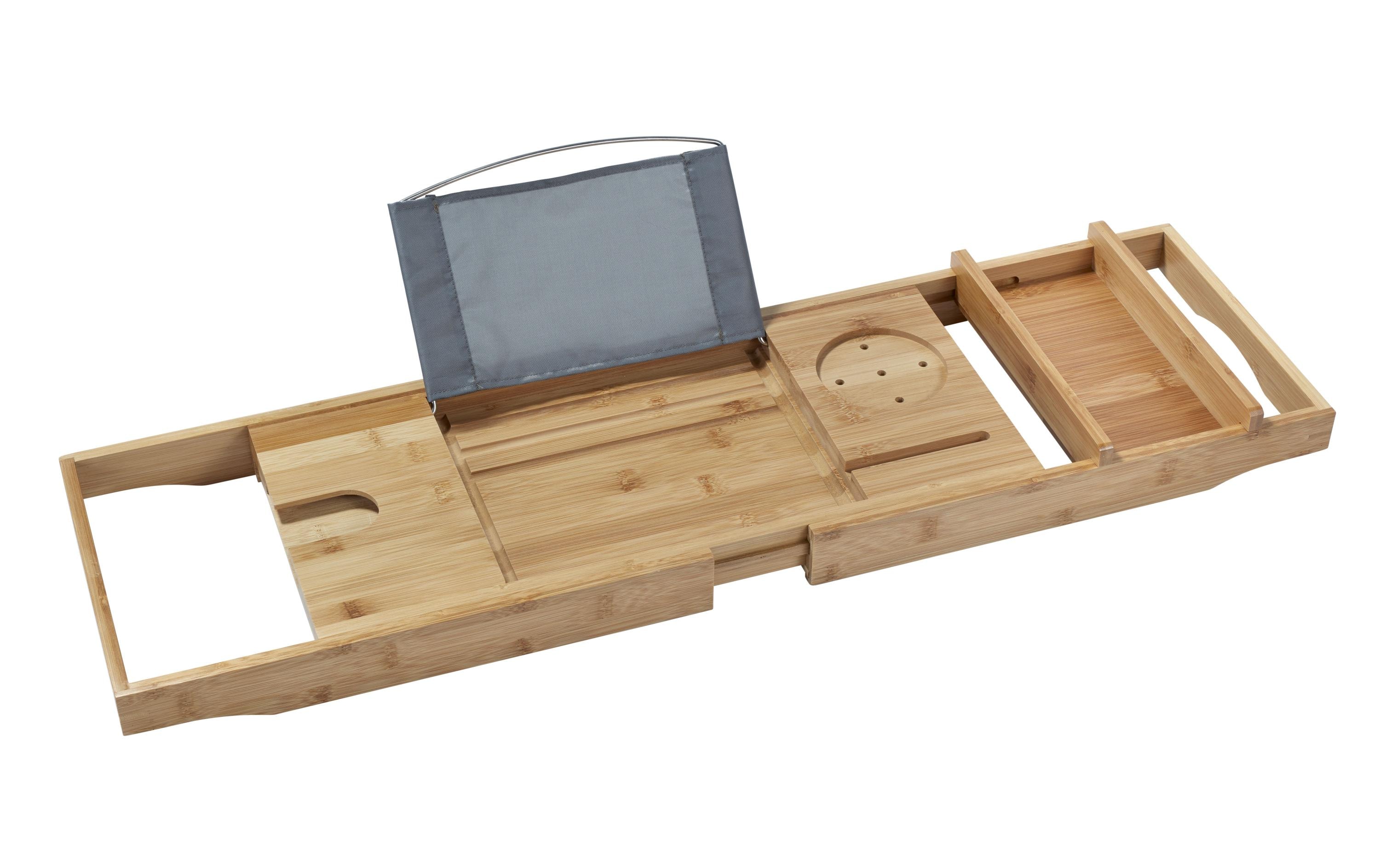 diaqua® Badewannenablage Bambus Braun