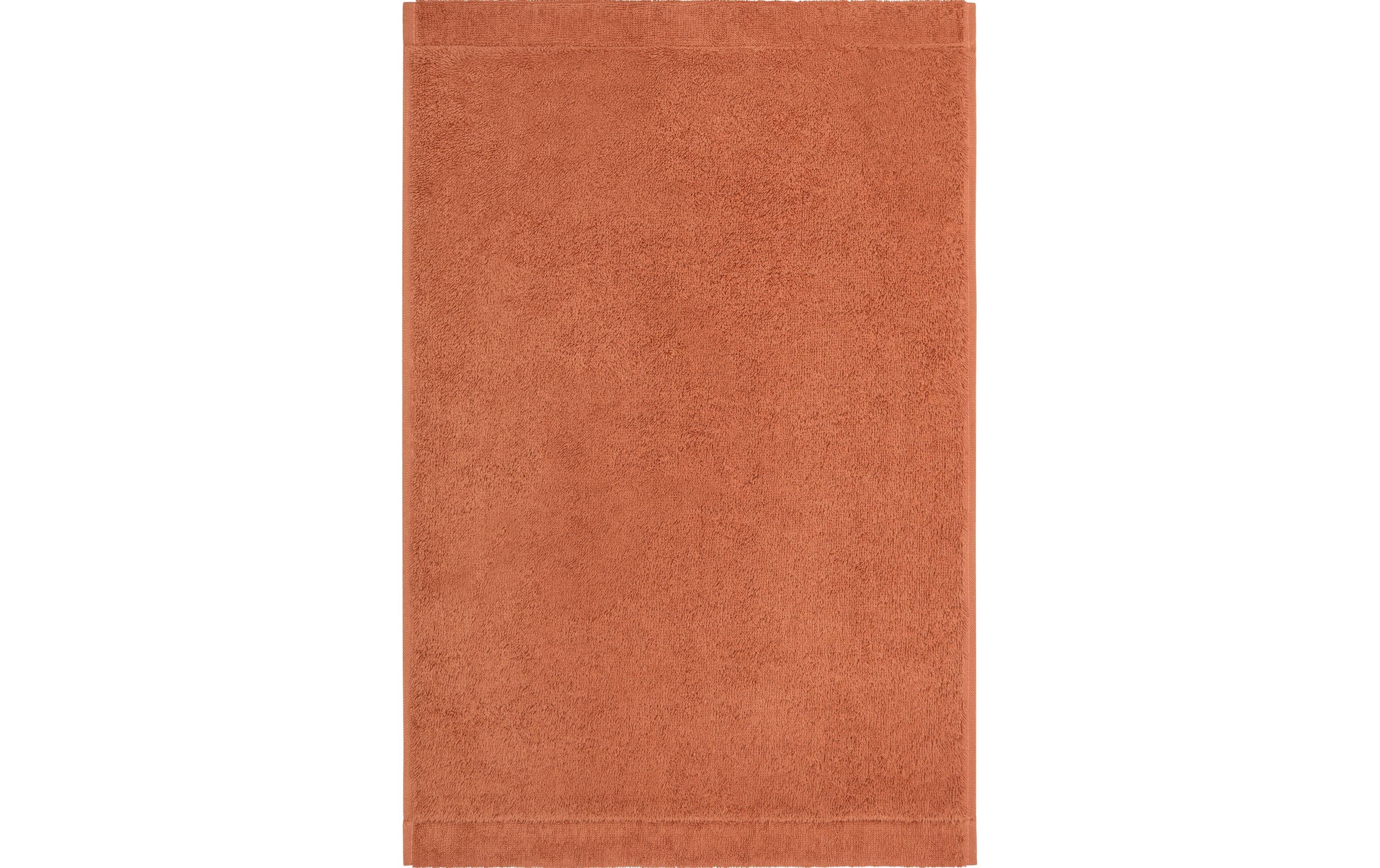 Cawö Gästetuch Lifestyle Uni 30 x 50 cm, Kupfer