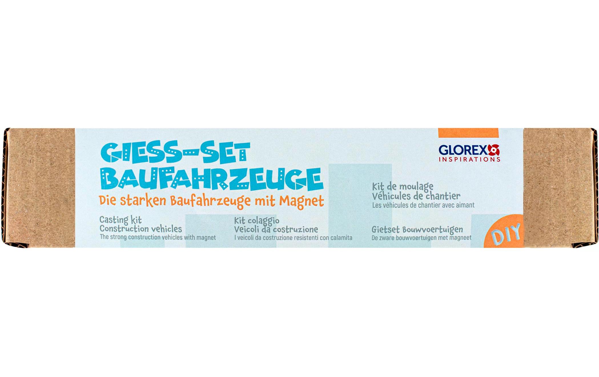 Glorex Modellier-Set Baufahrzeuge Glorex Modellier-Set Baufahrzeuge
