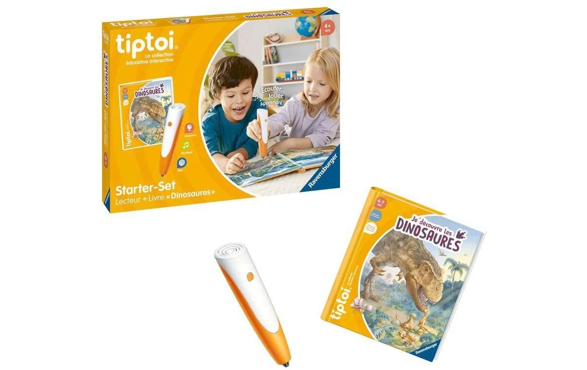 tiptoi Starter-Set Stift und Bilderbuch Les dinosaures -FR-