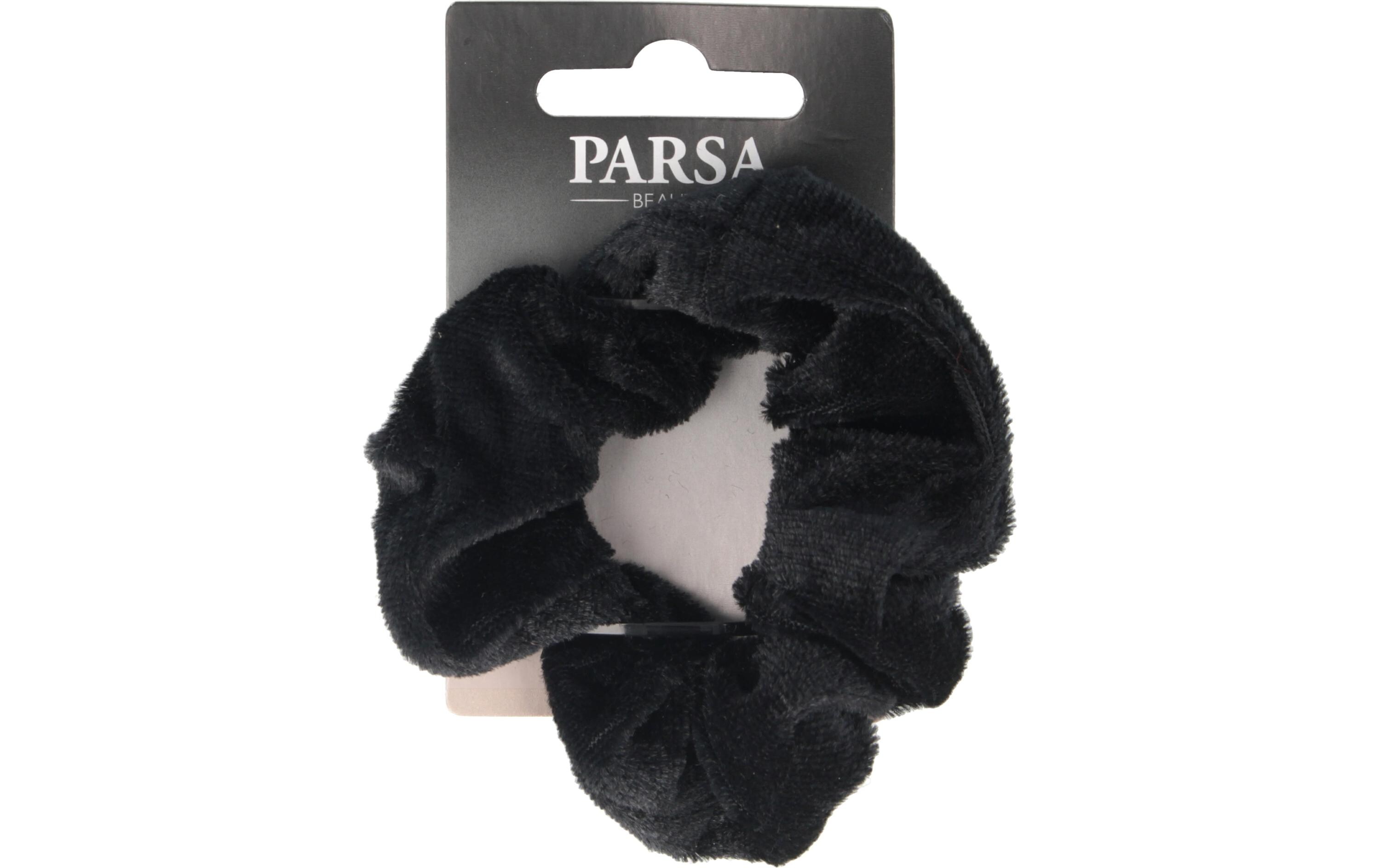 Parsa Beauty Scrunchie Samt Schwarz 1 Stück