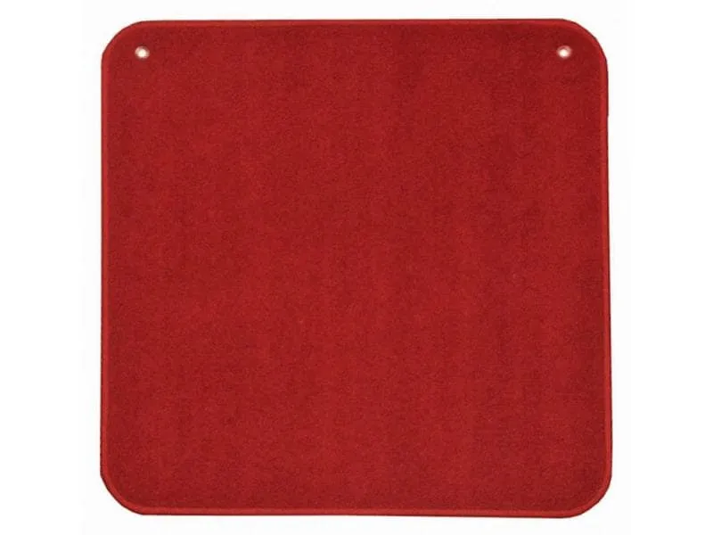 AGM Jassteppich rot uni, 60 x 60 cm AGM Jassteppich rot uni, 60 x 60 cm