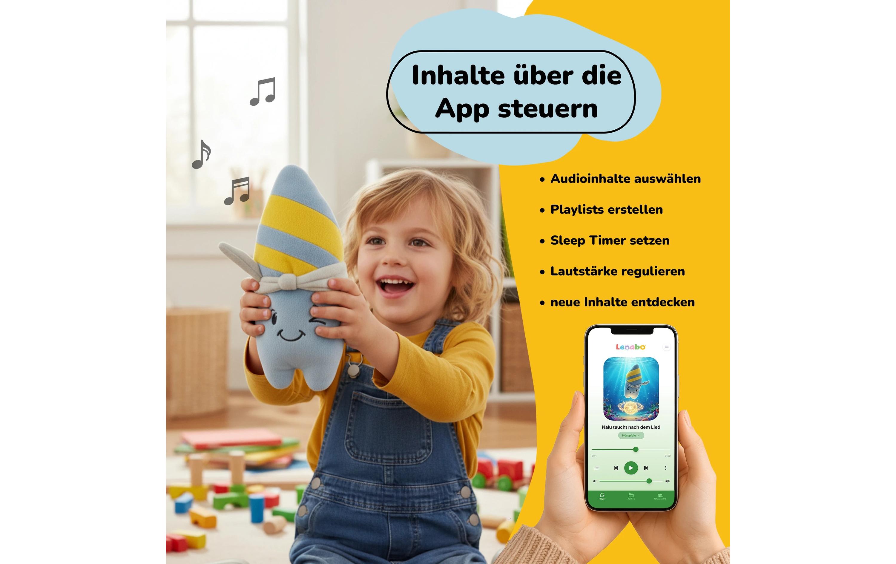 Lenabo Lenabie Starterset: Nalu, das Surfboard