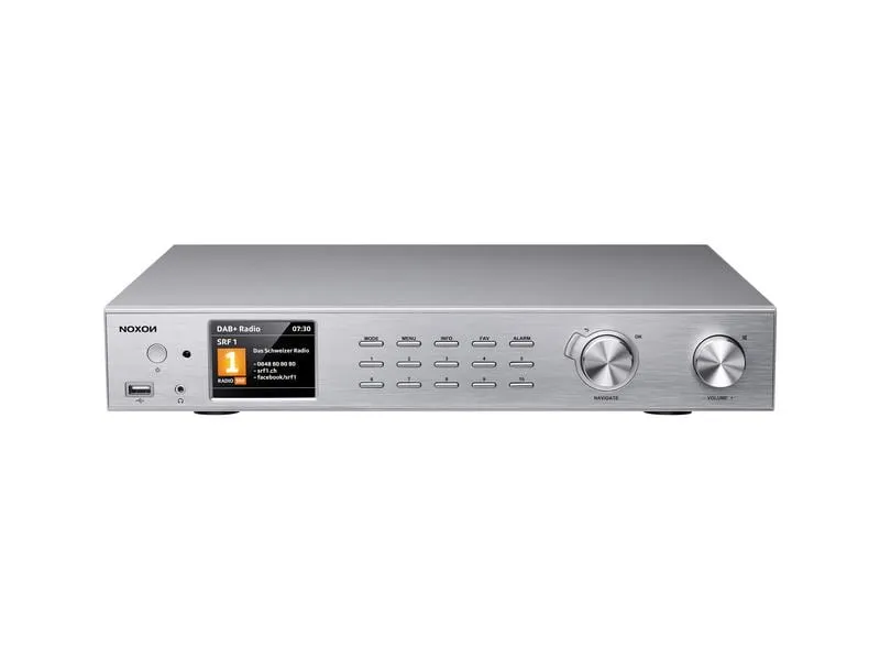 Noxon Netzwerk-Audioplayer A571 Silber Noxon Netzwerk-Audioplayer A571 Silber