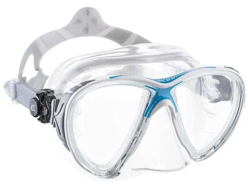 CRESSI Big Eyes Evolution Crystal Mask Crystal/Blue/Black CRESSI Big Eyes Evolution Crystal Mask Crystal/Blue/Black