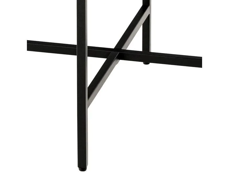 AC Design Couchtisch Lamoine Schwarz, Ø 40 x 45 cm AC Design Couchtisch Lamoine Schwarz, Ø 40 x 45 cm
