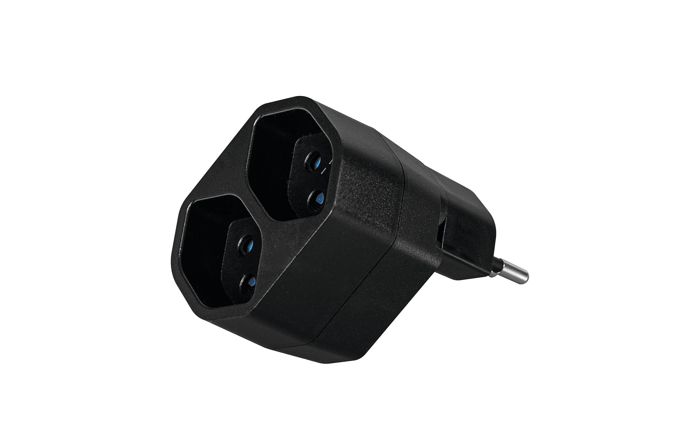 STEFFEN Manta Mehrfachadapter 2xT13 drehbar 2