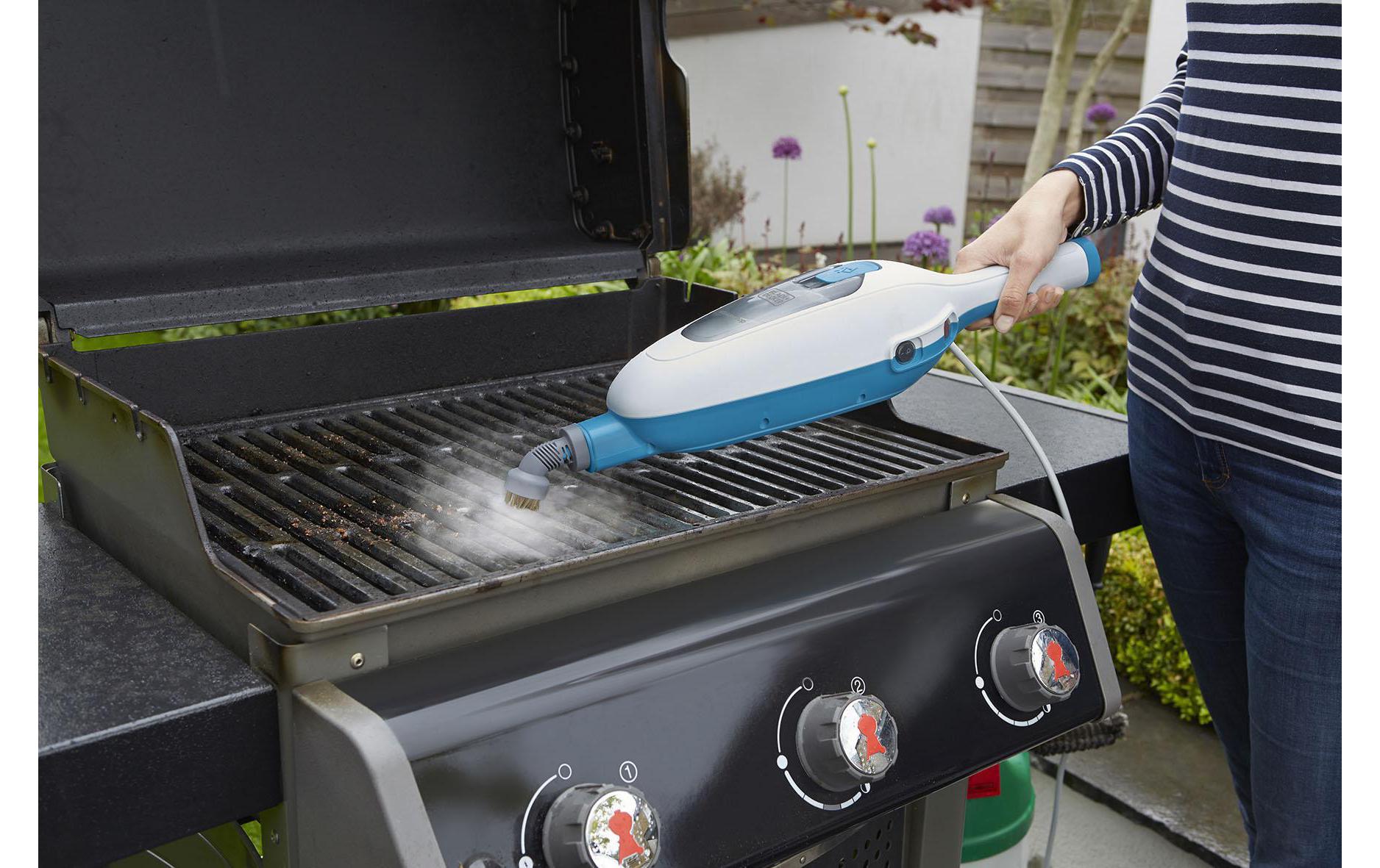 BLACK+DECKER Dampfbesen 1300 W 10in1 Dampfbesen