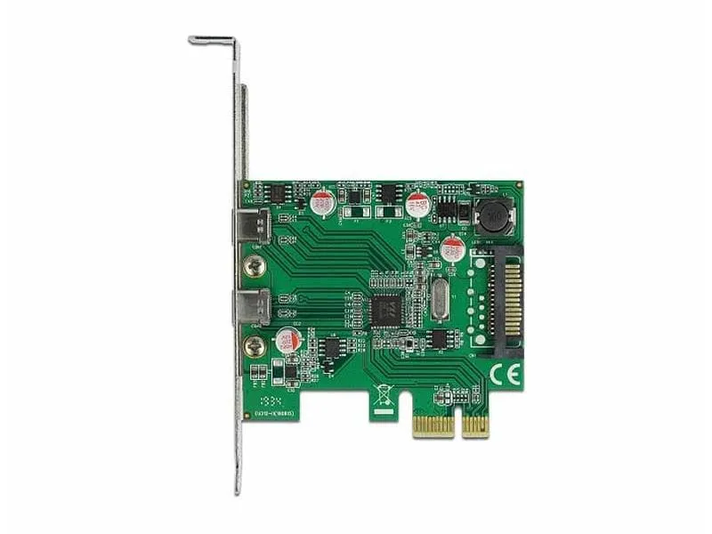 Delock PCI-Express-Karte 90493 USB-C - 2 Port, LP Delock PCI-Express-Karte 90493 USB-C - 2 Port, LP