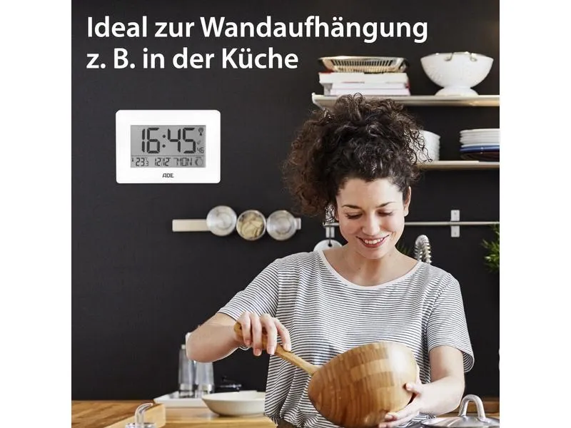 ADE Funkuhr XXL-Ziffern ADE Funkuhr XXL-Ziffern