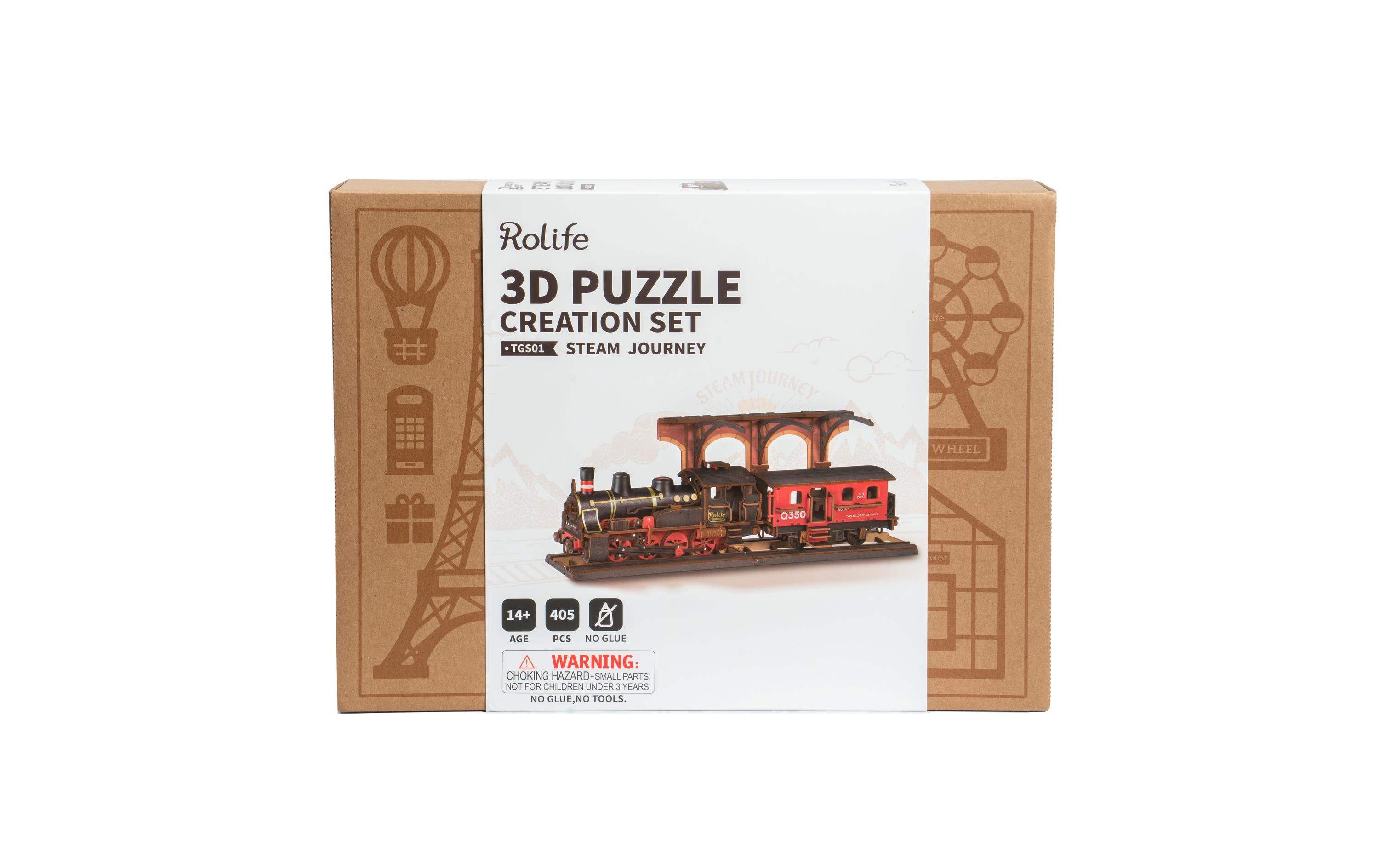 RoboTime Bausatz Steam Journey 365-teilig