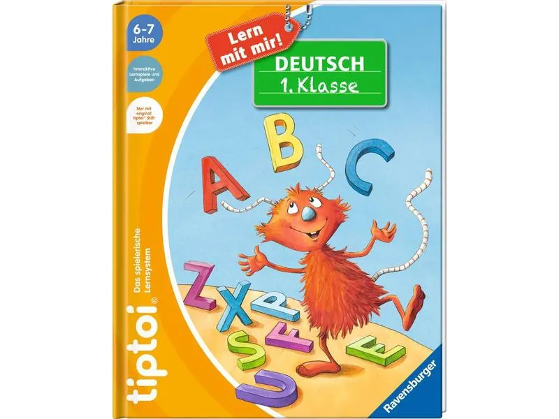 tiptoi Lernbuch Lern mit mir! Deutsch 1. Klasse tiptoi Lernbuch Lern mit mir! Deutsch 1. Klasse
