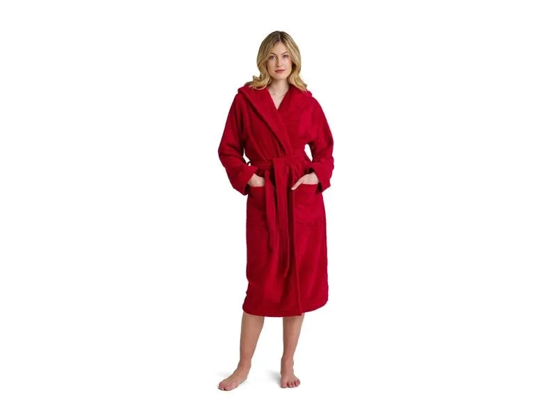 Möve Bademantel Superwuschel XL, Rot