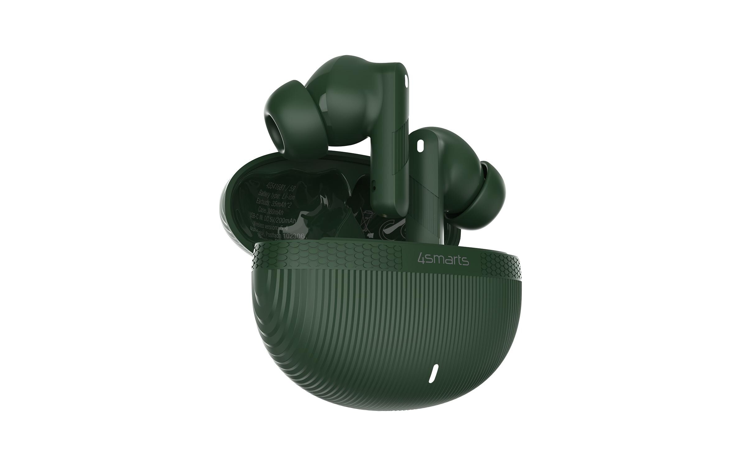 4smarts Wireless In-Ear-Kopfhörer SkyBuds Pro ANC Olivgrün