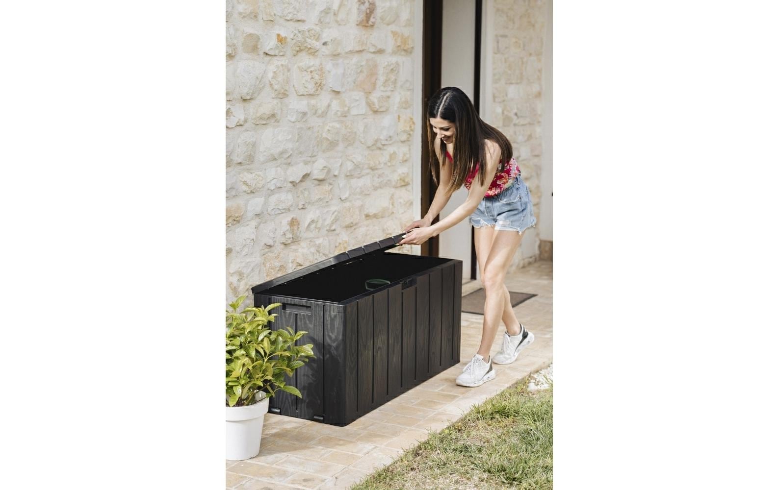 Toomax Gartenbox 270 l Dunkelanthrazit